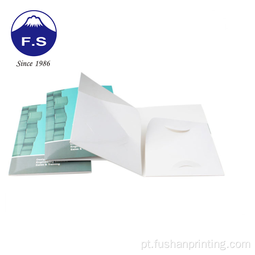 Arquivo de papel A4 Uma pasta de bolso com espessura